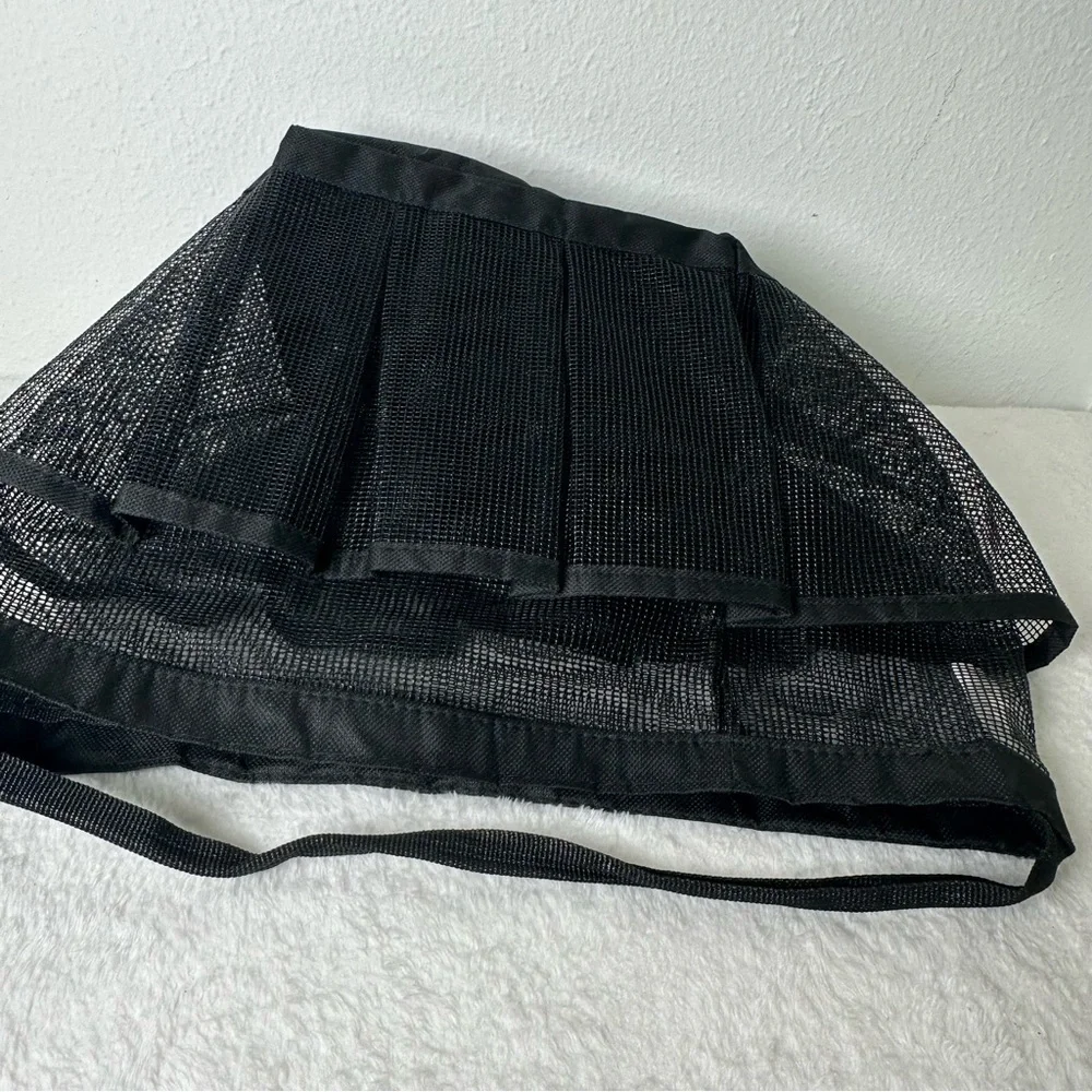 Black Mesh Bathroom Caddy College, Camp, Bath, Dorm Essentials for Students